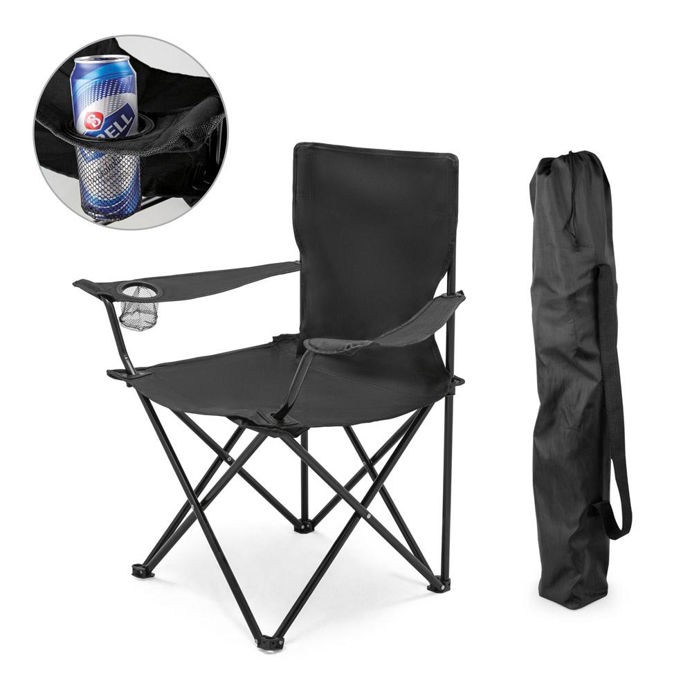 THRONE. Scaun pliabil Negru