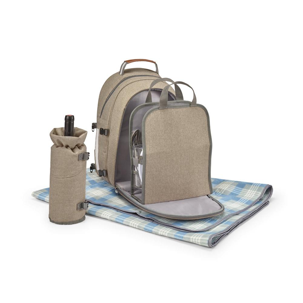 VILLA. Rucsac pentru picnic termoizolant Maro deschis