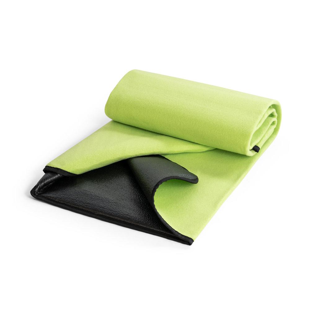 RILEY. Pătură polară 180 g / m² Verde deschis