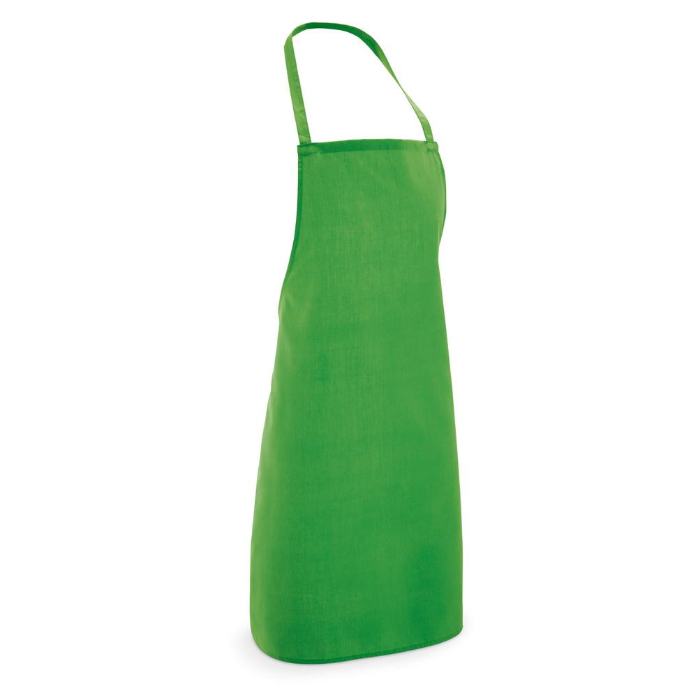 CURRY. Șorț din bumbac și poliester Verde deschis