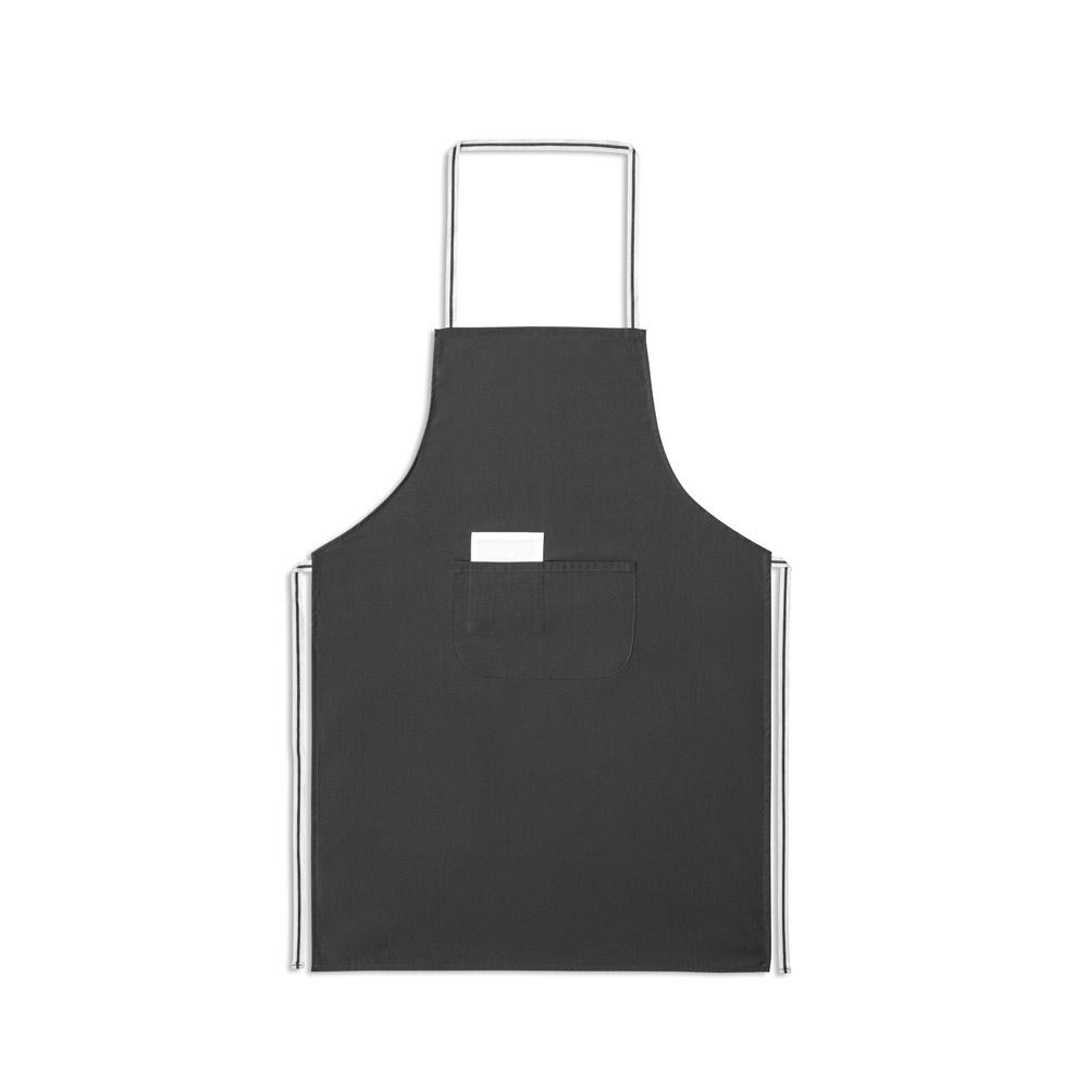 CHIVES. Șorț din bumbac și poliester Negru