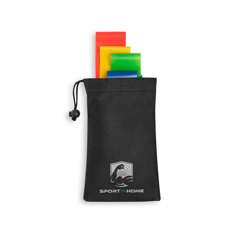 BURPEE. Benzi de fitness Negru