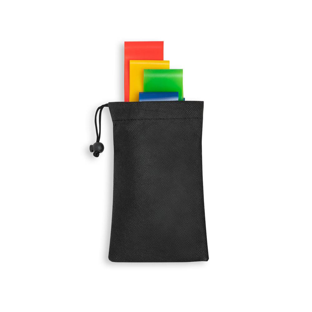 BURPEE. Benzi de fitness Negru