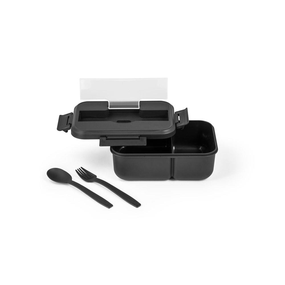 PYRUS. Cutie ermetică de 1000 mL Negru