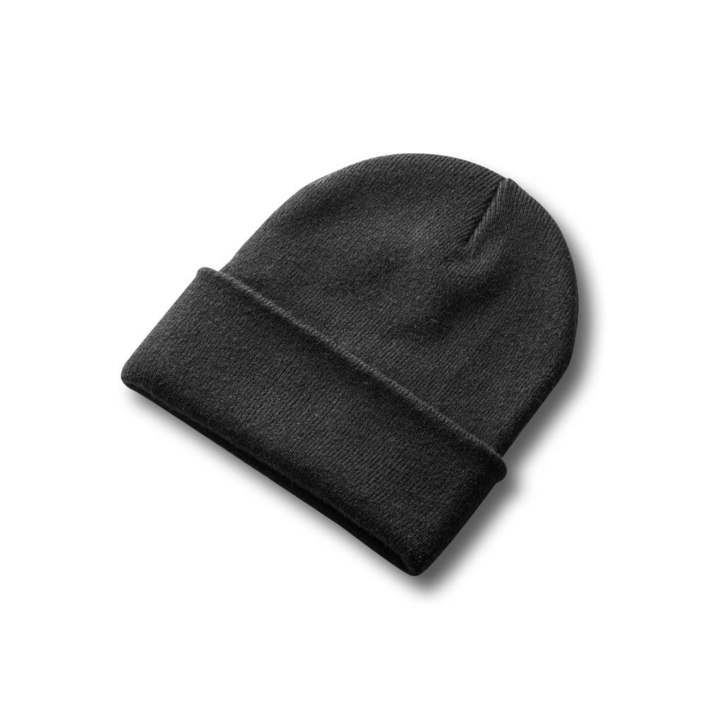 CARL. Căciulă unisex din rPET Negru