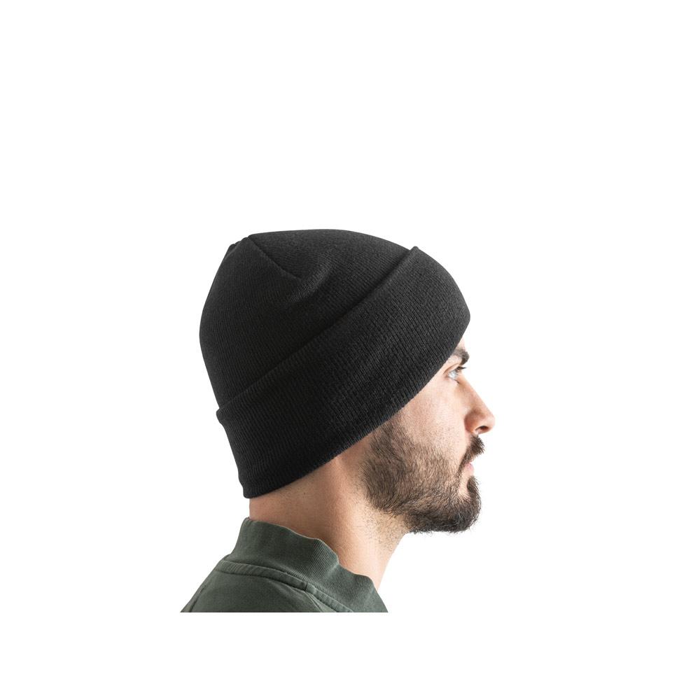 CARL. Căciulă unisex din rPET Negru