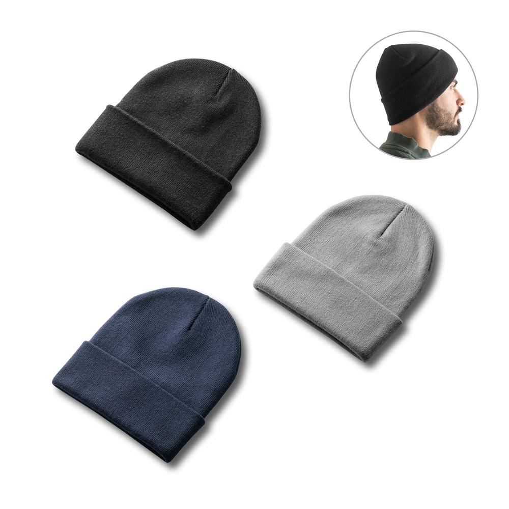 CARL. Căciulă unisex din rPET Gri deschis