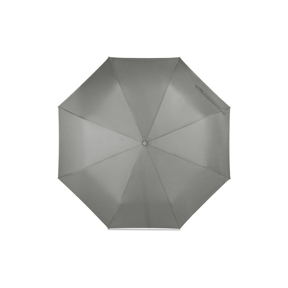 RIVER. Umbrelă pliabilă din rPET Gri deschis