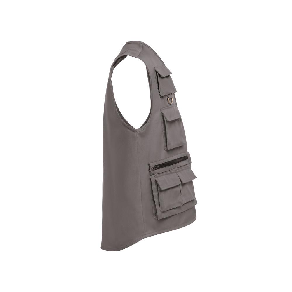 THC PIXEL. Vestă cu buzunare multiple Gri XL