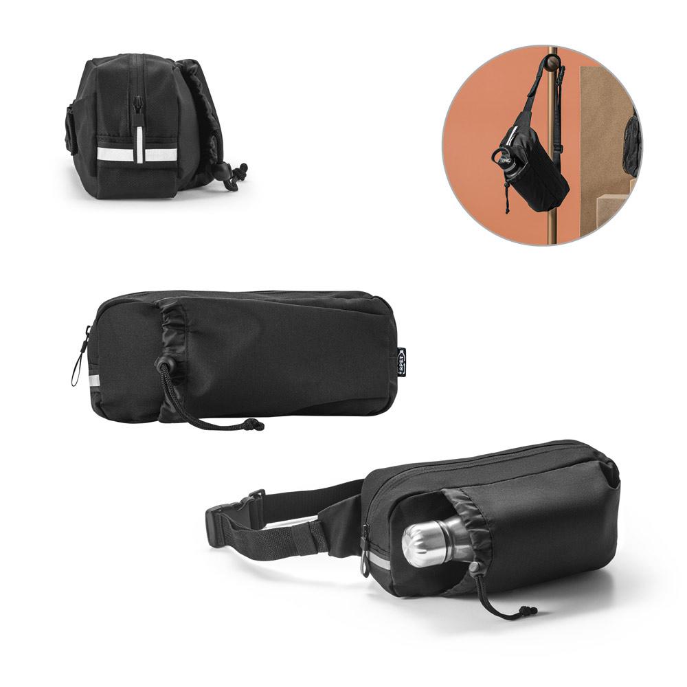 DELFOS POUCH. Borsetă in rPET Negru