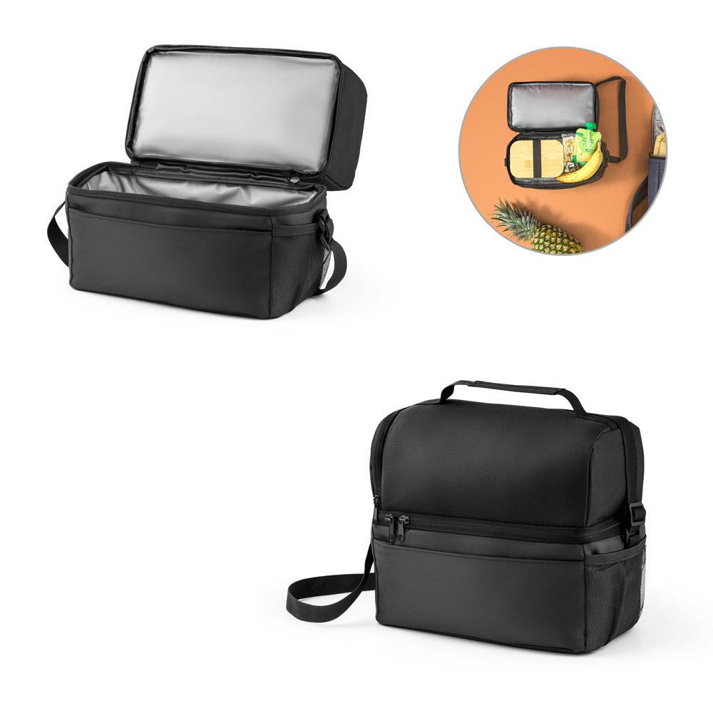 ZIPPERS COOLER. Rucsac termoizolant 7 L Negru