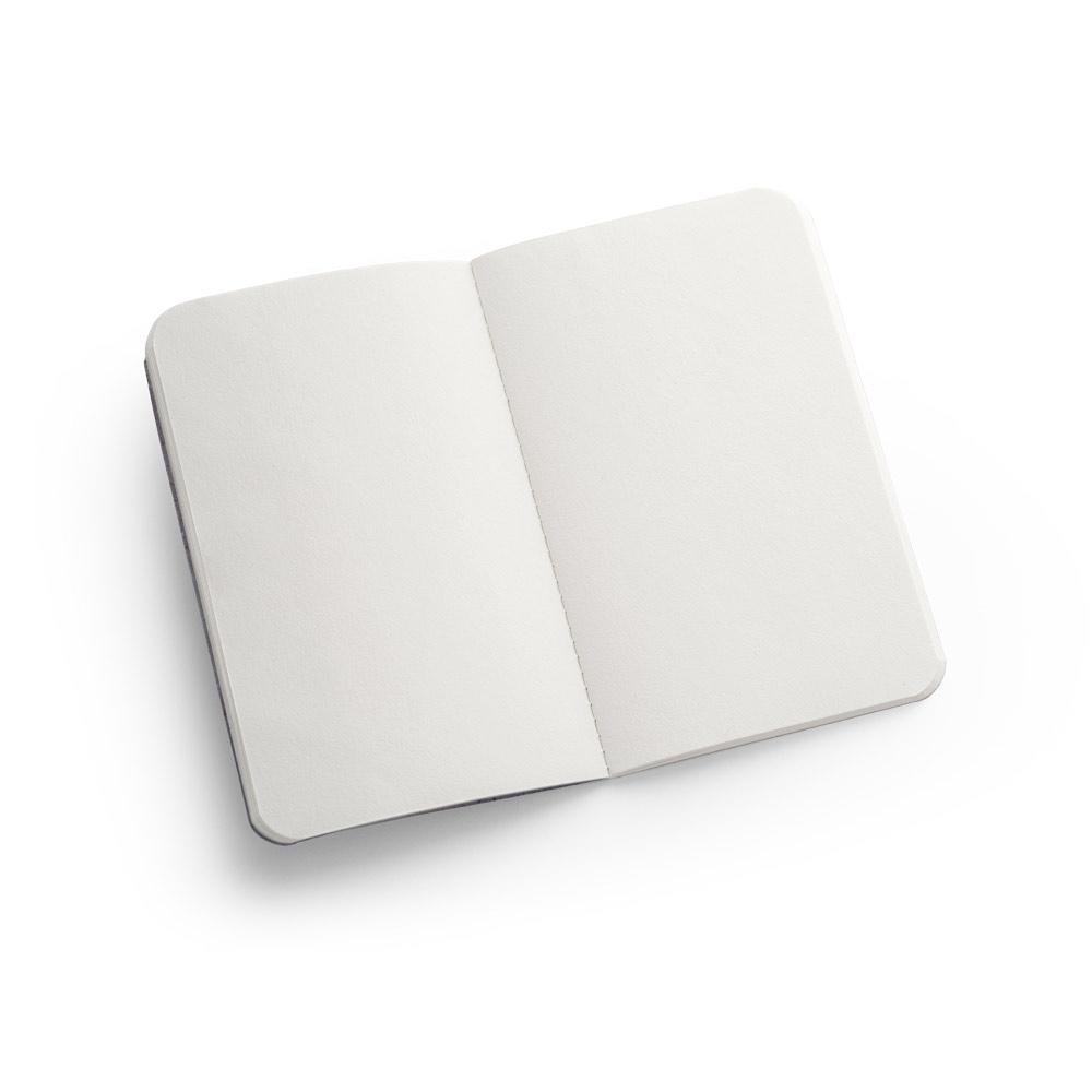 COFFEEPAD SOFT. A6 Notepad Albastru
