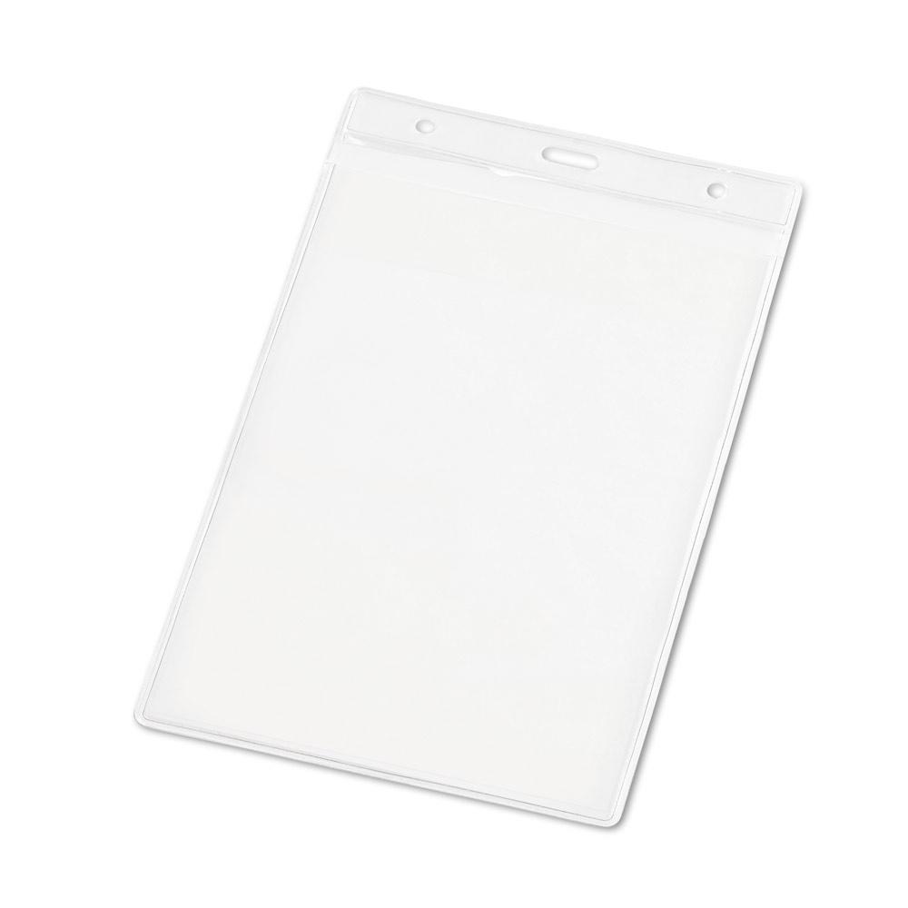 WHITMAN. Husă verticală pentru insigna de identificare Transparent