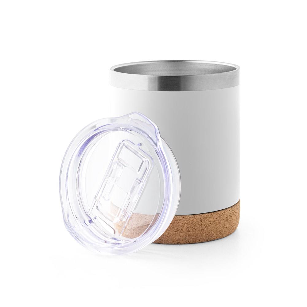 SOLBERG TUMBLER. Pahar de călătorie 400 mL Alb