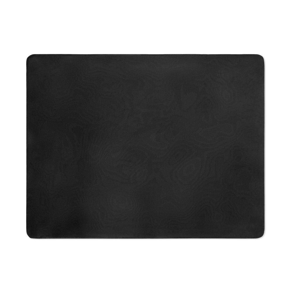 GALLIOT. Pătură de rPET Negru