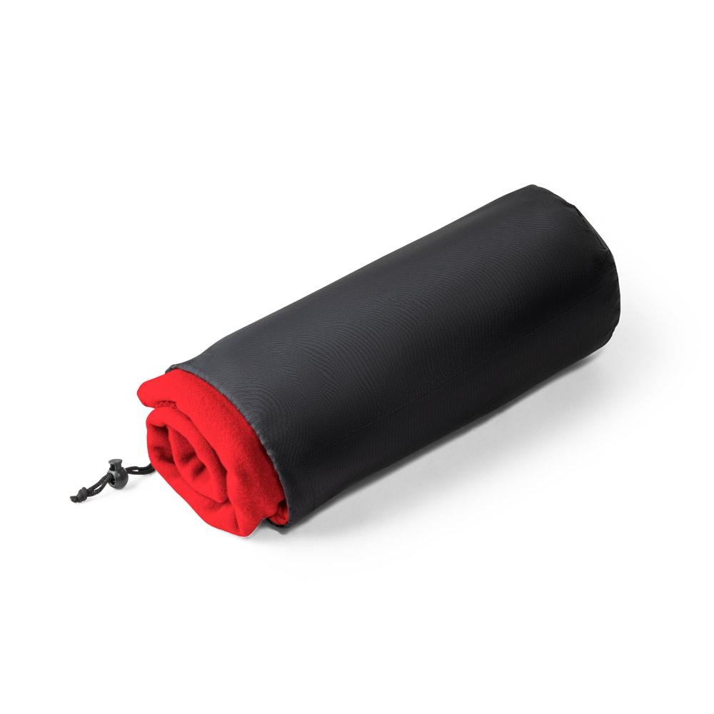 GALLIOT. Pătură de rPET Roșu