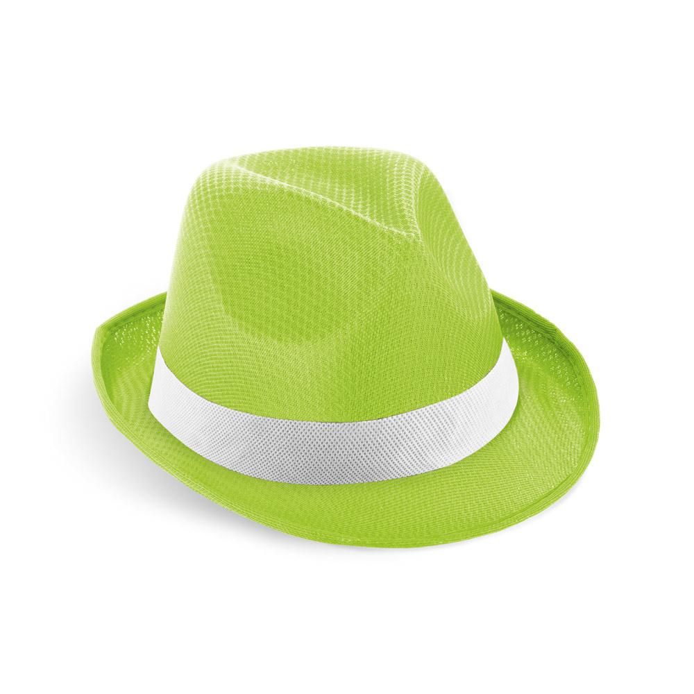 MANOLO POLI. Pălărie Verde deschis