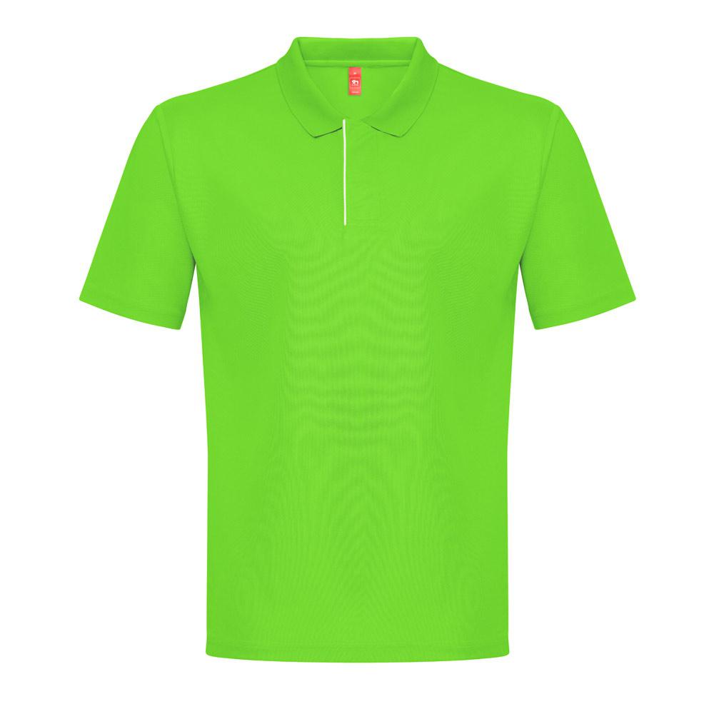 THC DYNAMIC. Tricou polo tehnic bărbătesc Verde lime S