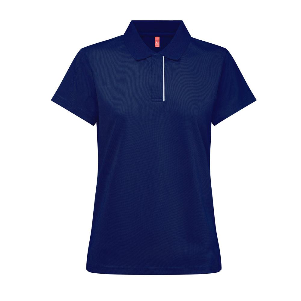 THC DYNAMIC WOMEN. Polo tehnic feminin Albastru marin