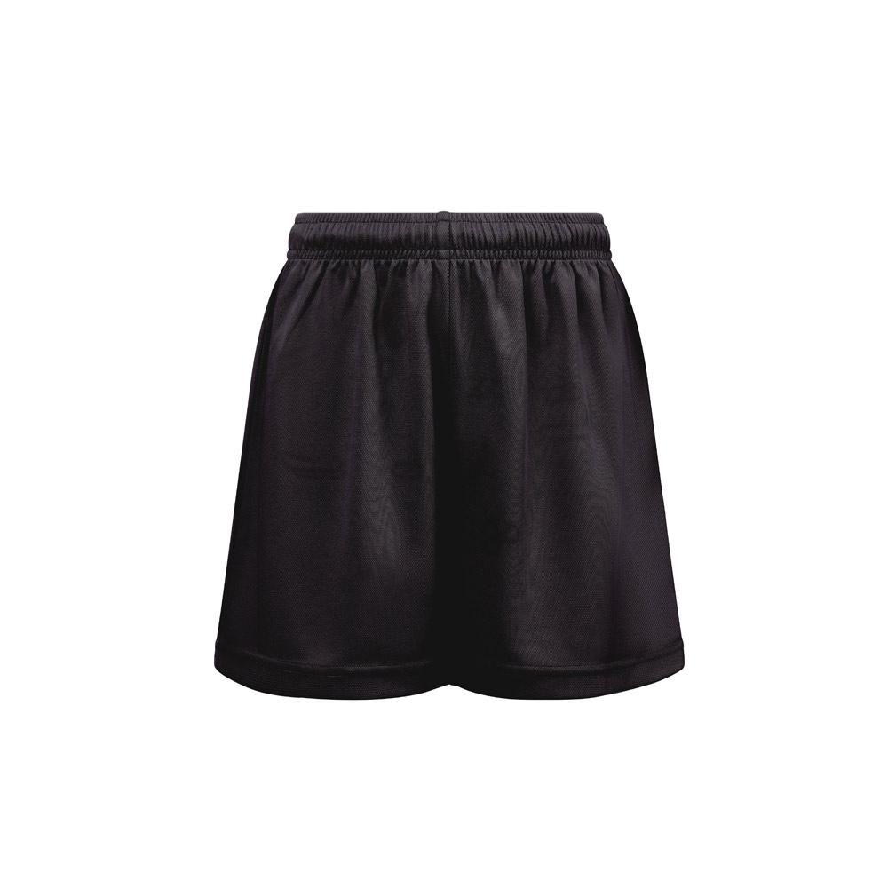 THC MATCH KIDS. Pantaloni scurți sport pentru copii Negru 8 ani