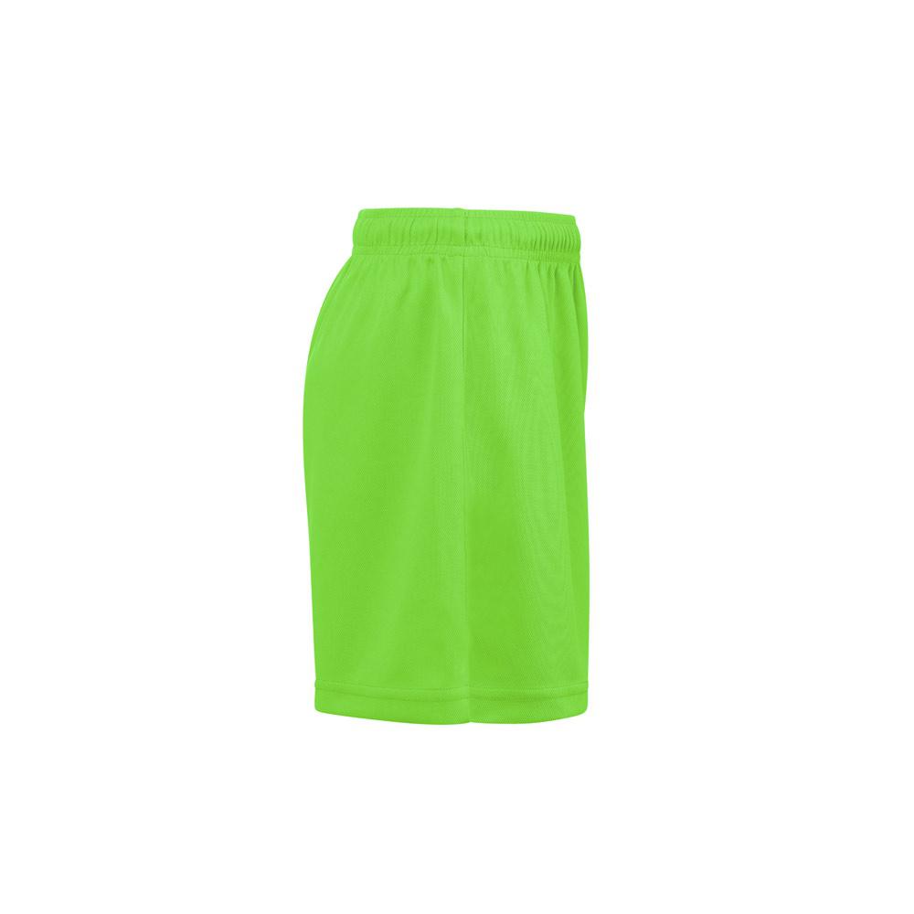 THC MATCH KIDS. Pantaloni scurți sport pentru copii Verde lime 8 ani