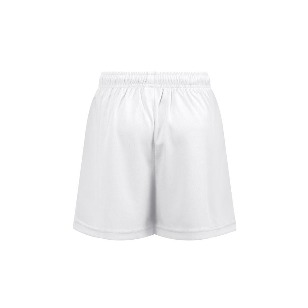 THC MATCH KIDS WH. Pantaloni scurți sport pentru copii Alb