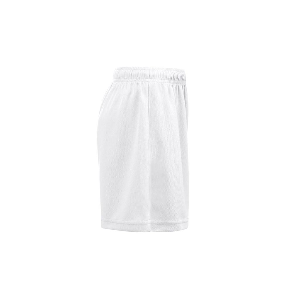 THC MATCH KIDS WH. Pantaloni scurți sport pentru copii Alb 12 ani