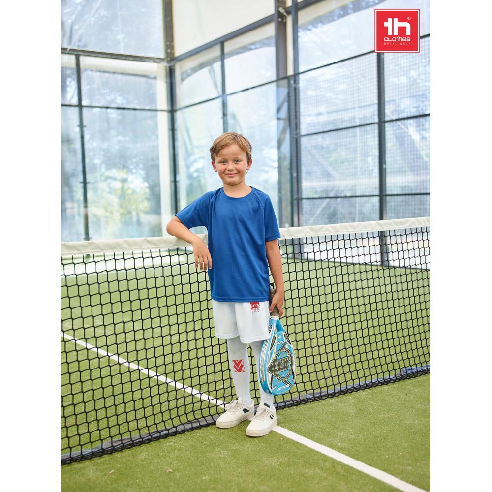 THC MATCH KIDS WH. Pantaloni scurți sport pentru copii Alb 12 ani