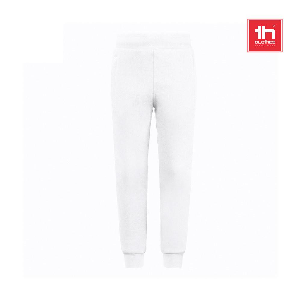 THC SPRINT KIDS WH. Pantalonii de trening pentru copii Alb 12 ani