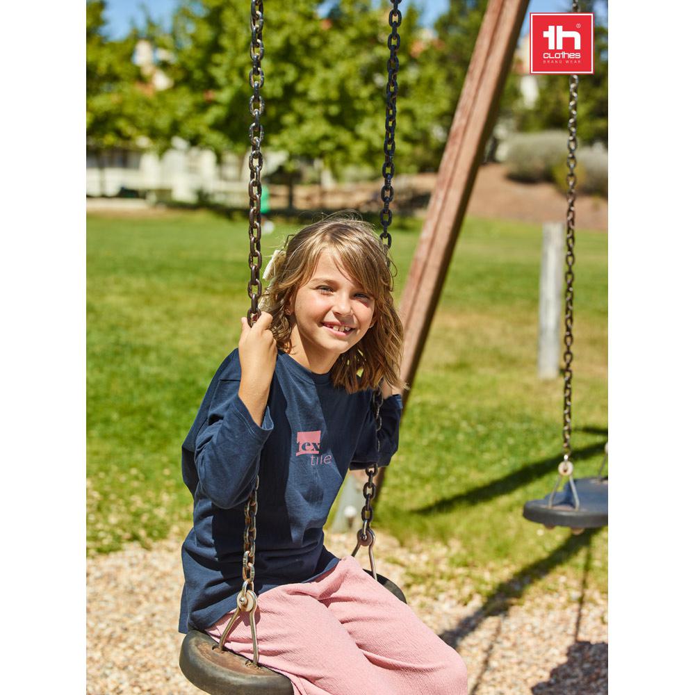 THC BUCHAREST KIDS. Tricou cu mânecă lungă pentru copii Verde pastelat 6 ani