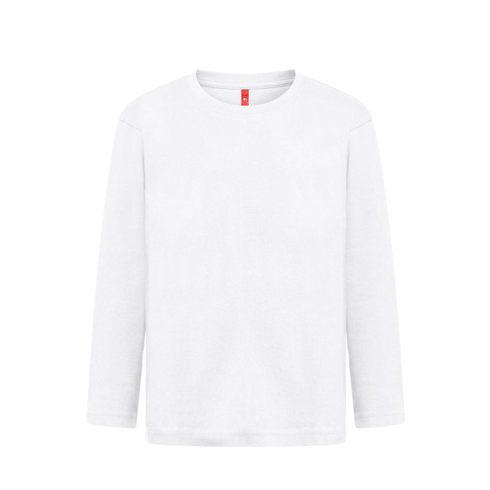 THC BUCHAREST KIDS WH. Tricou cu mânecă lungă pentru copii Alb 6 ani