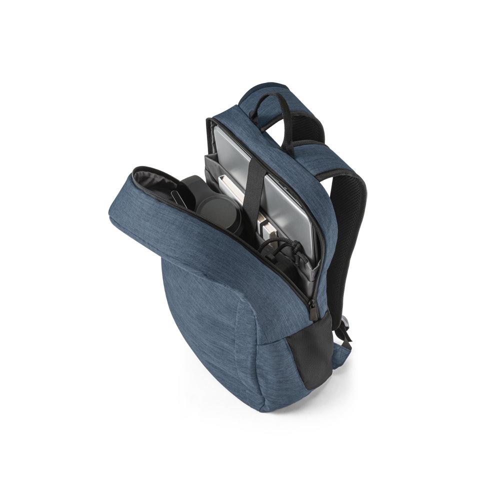 BUSINESS. Rucsac pentru laptop din 300D 100% rPET Albastru