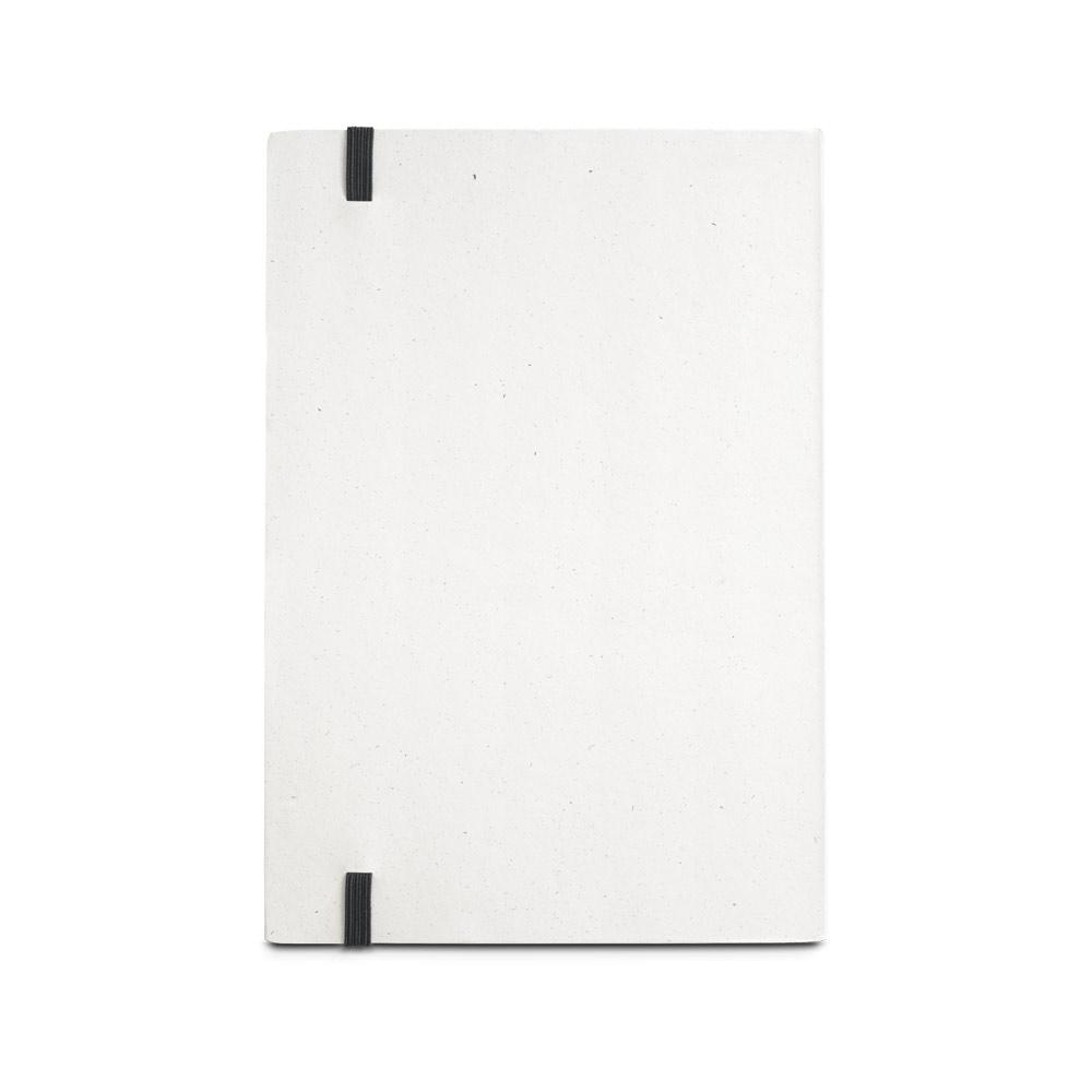 MILKY. Notebook A5 confecționat din cutii de lapte reciclate Negru