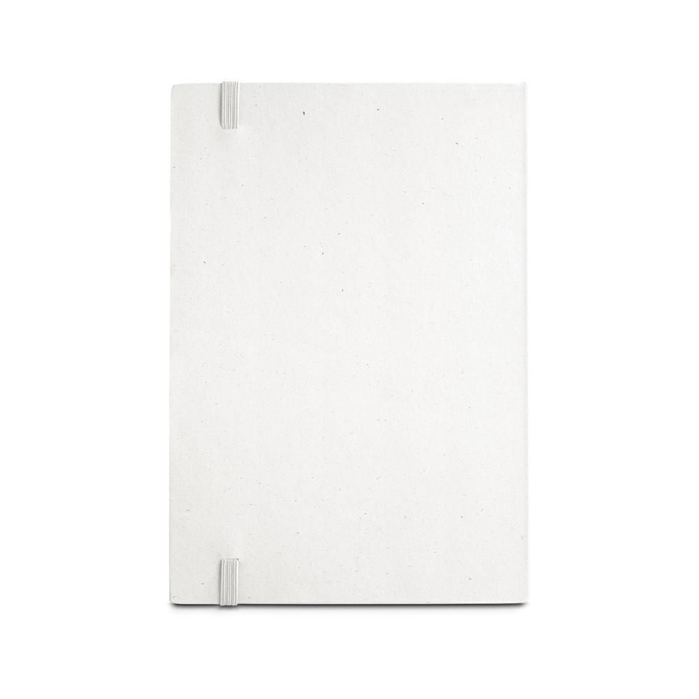 MILKY. Notebook A5 confecționat din cutii de lapte reciclate Alb