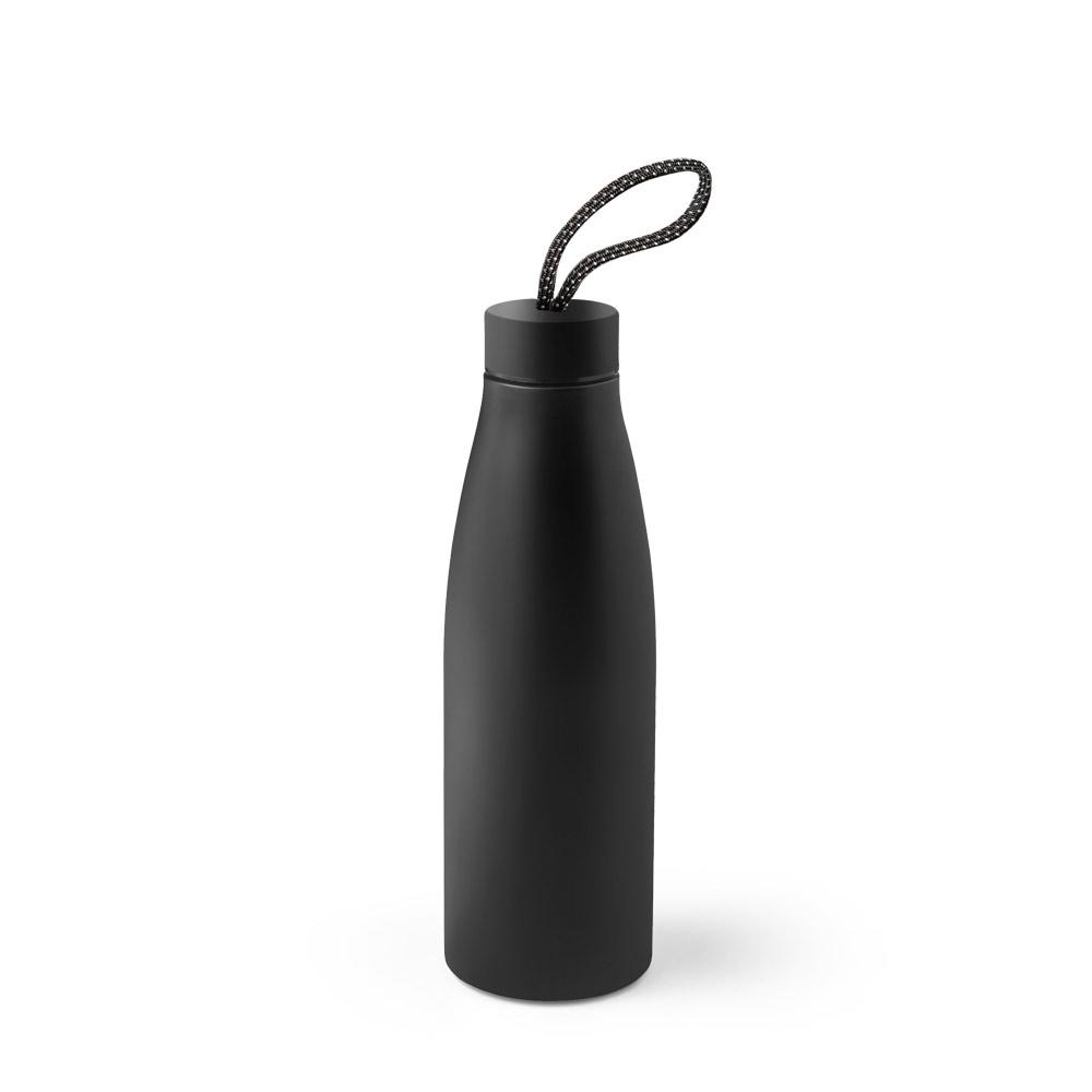 MORGAN. Sticlă din oțel inoxidabil reciclat 90% (710 mL) Negru