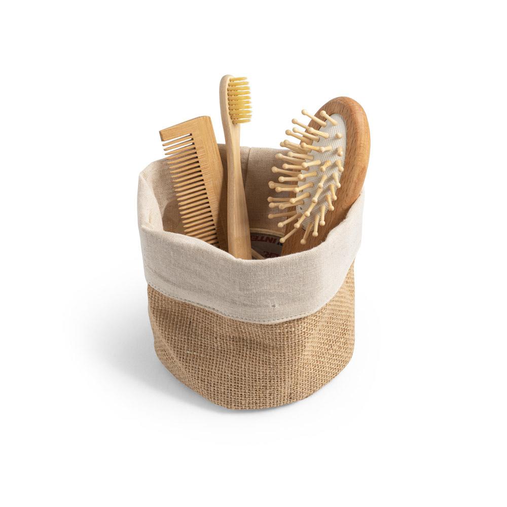 DUCASSE. Sac din iută și bumbac Natural