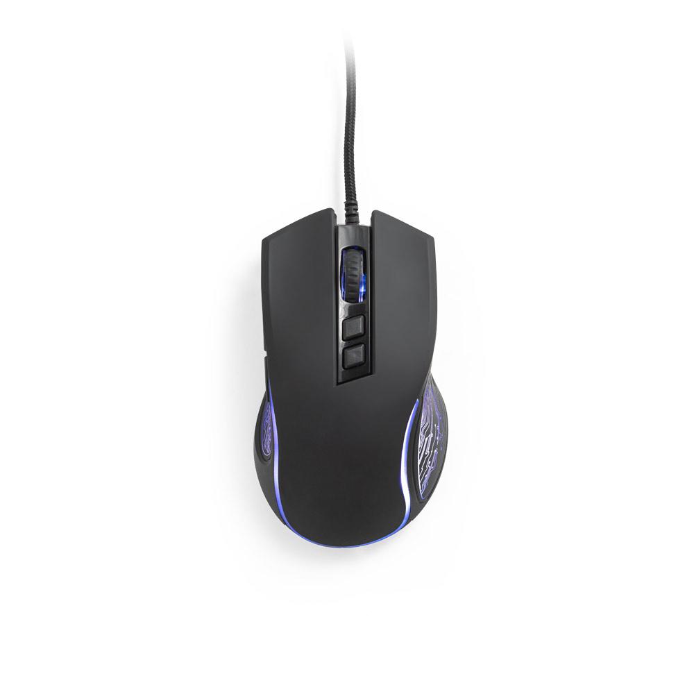 THORNE MOUSE RGB. Mouse pentru jocuri din ABS Negru