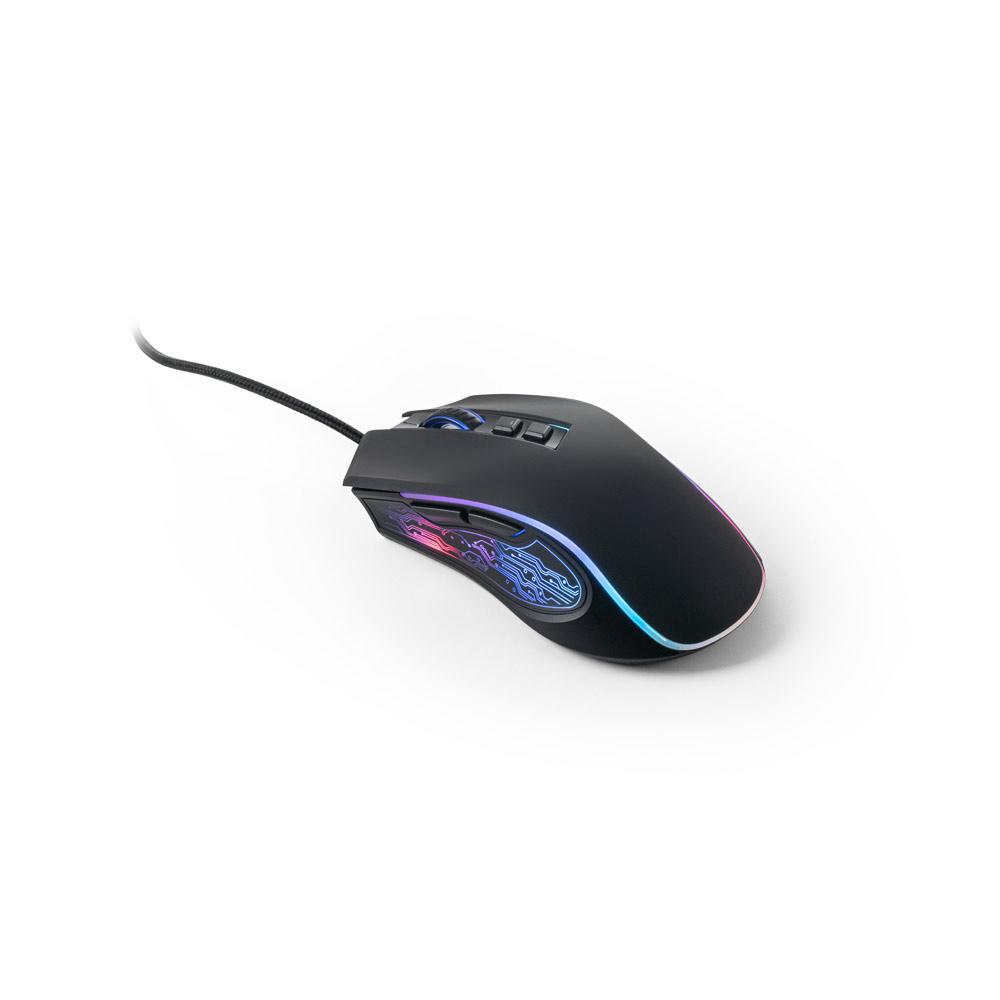 THORNE MOUSE RGB. Mouse pentru jocuri din ABS Negru