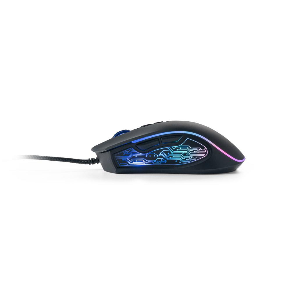 THORNE MOUSE RGB. Mouse pentru jocuri din ABS Negru