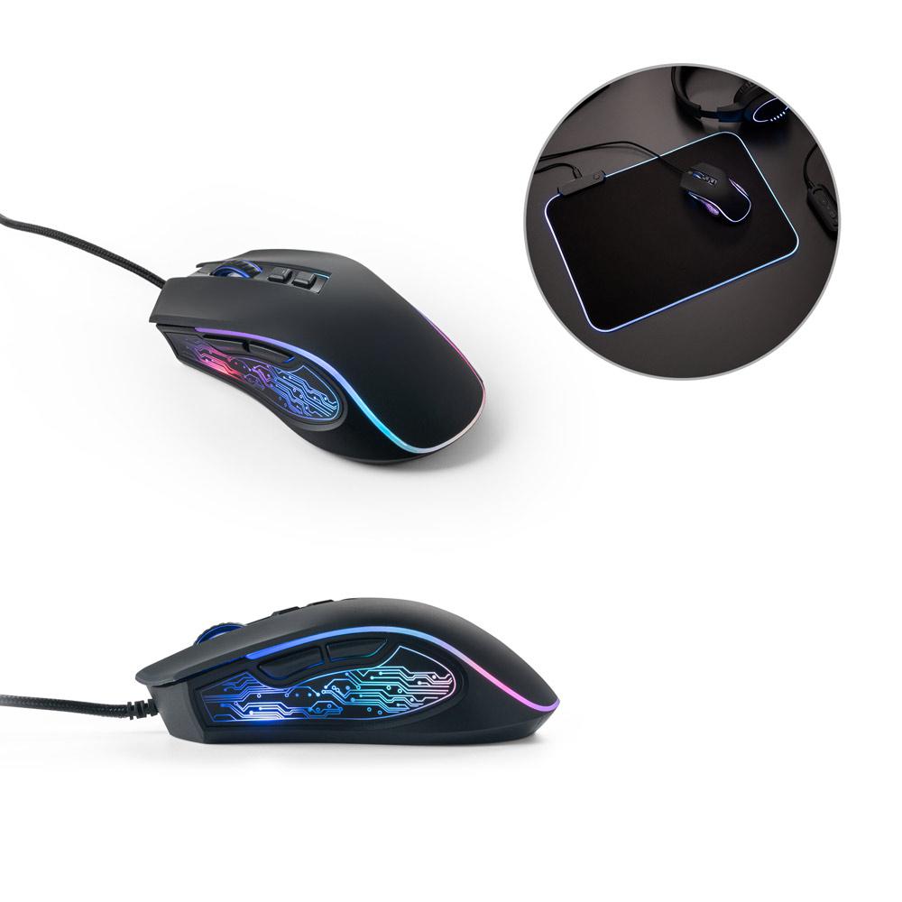 THORNE MOUSE RGB. Mouse pentru jocuri din ABS Negru