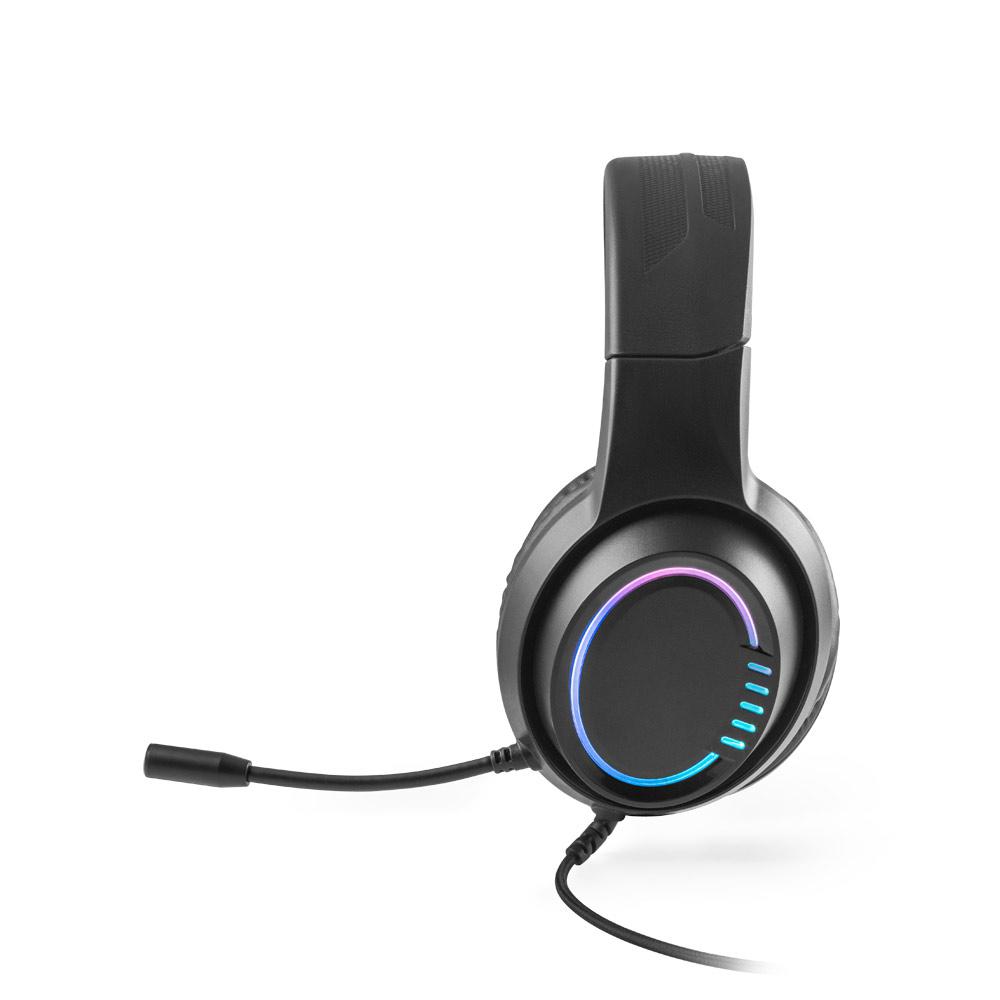 Thorne Headset RGB. Căști de gaming cu microfon Negru