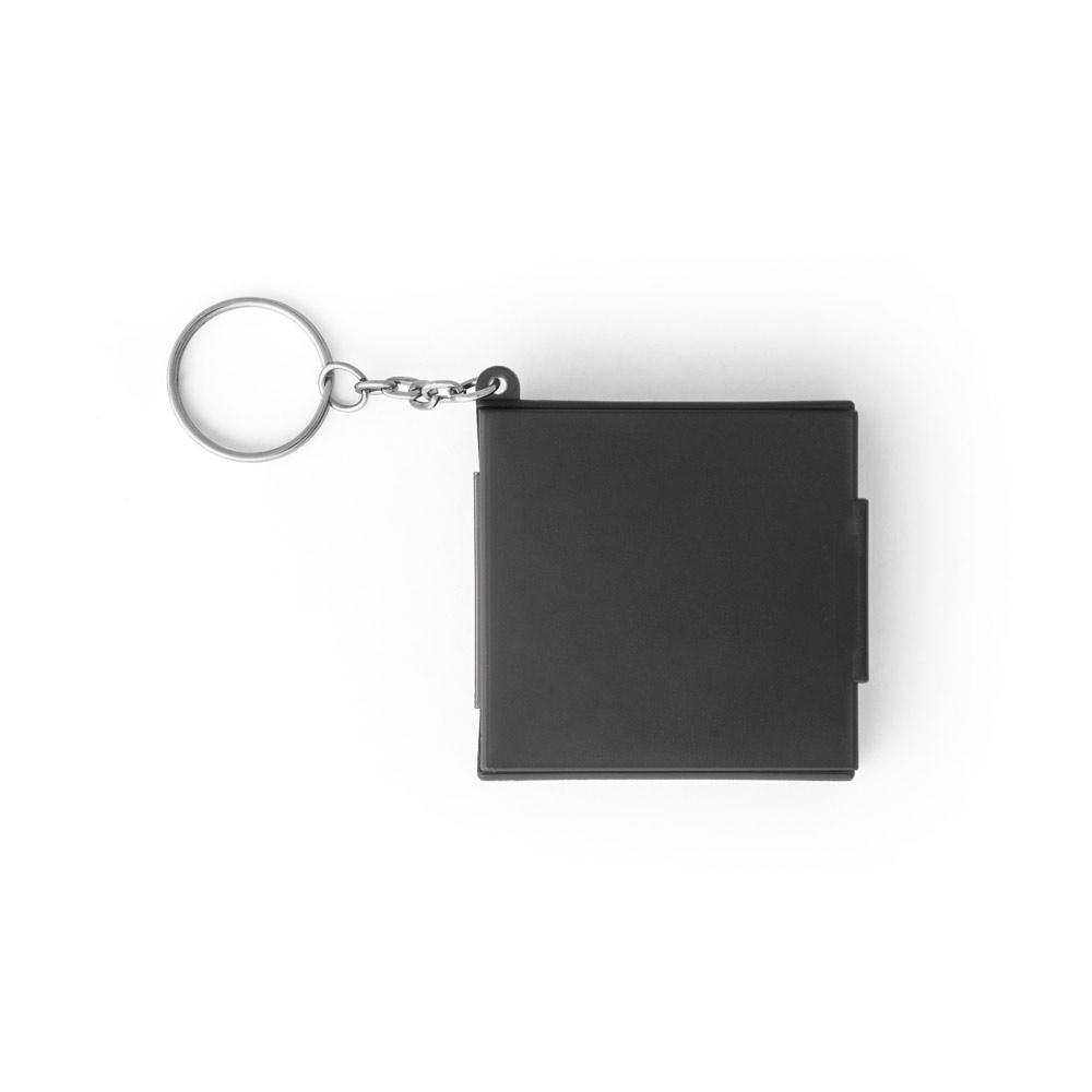 Breloc cutiuță din plastic Negru