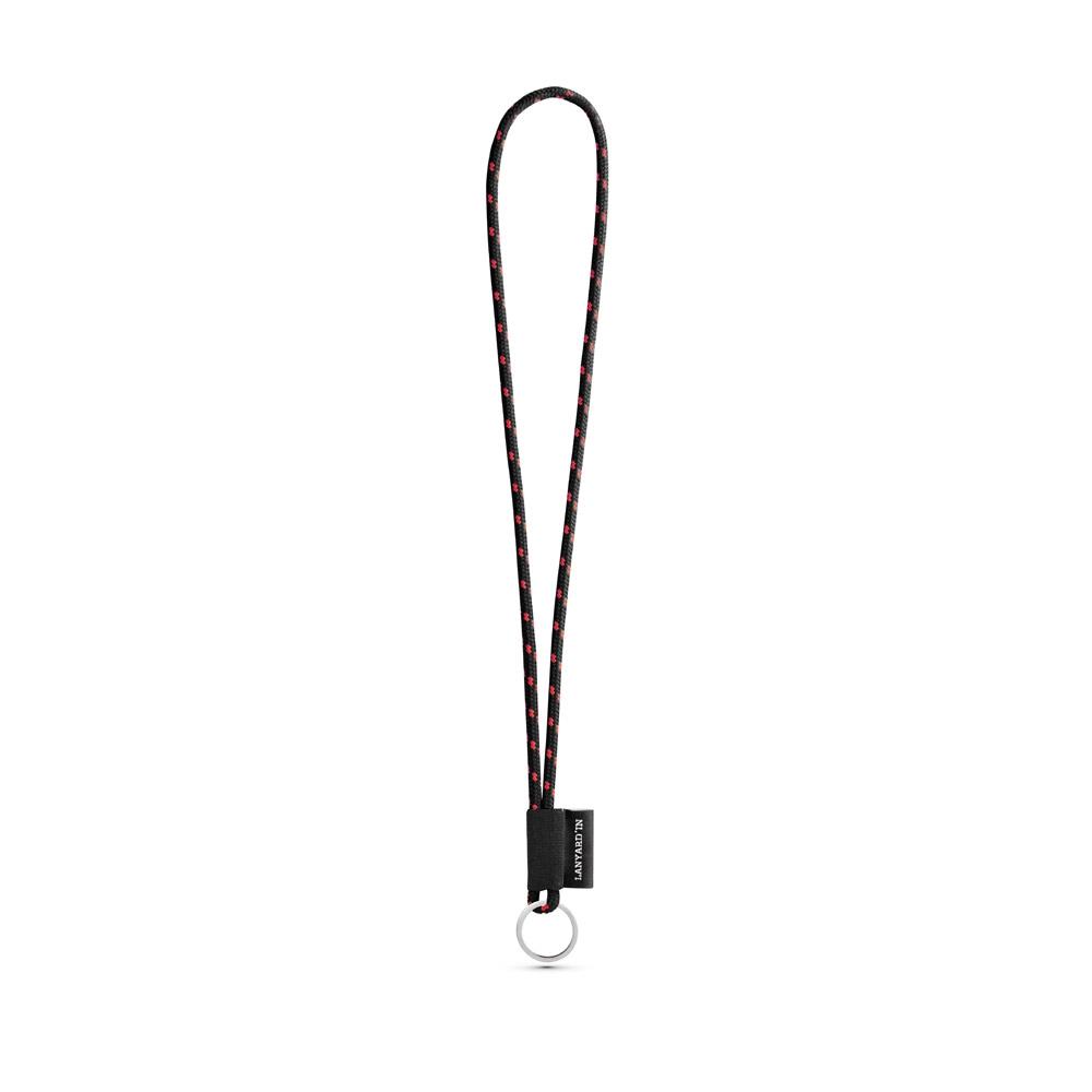 Lanyard Tube Long Set I. Modele standard 354 - Negru/Roșu