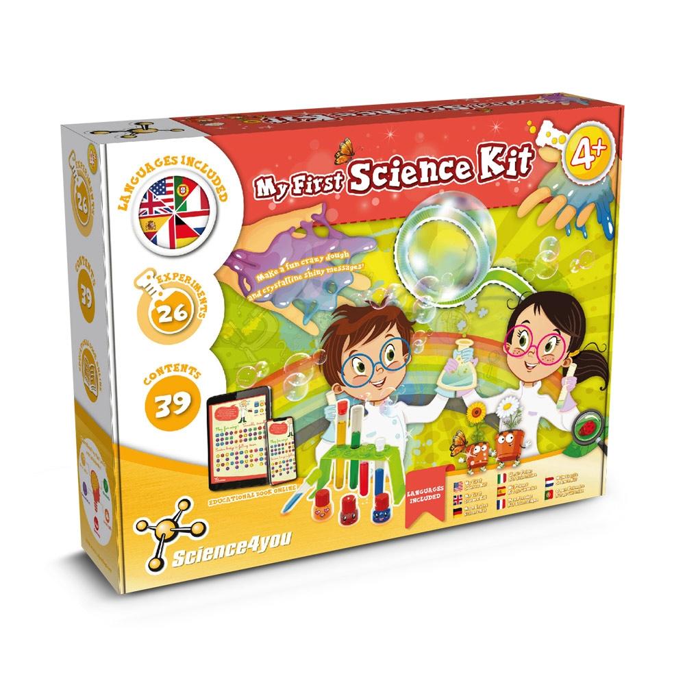 My First Science Kit II. Joc educațional furnizat cu o pungă cadou din hârtie kraft (100 g/m²) Alb