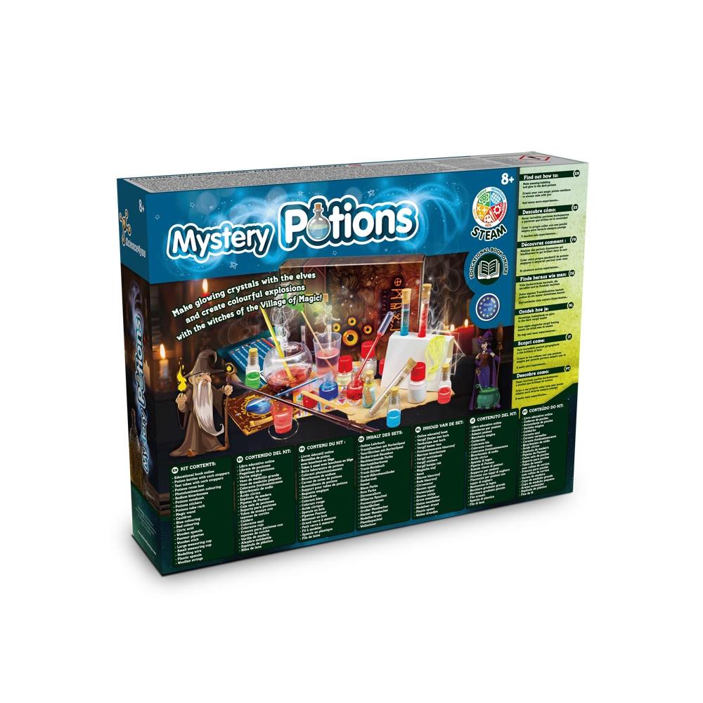 Mystery Potions Kit III. Joc educațional furnizat cu o pungă cadou din hârtie kraft (115 g/m²) Natural