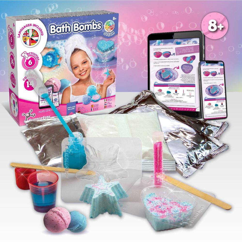 Bath Bombs Kit I. Joc educațional pentru copii Asortat