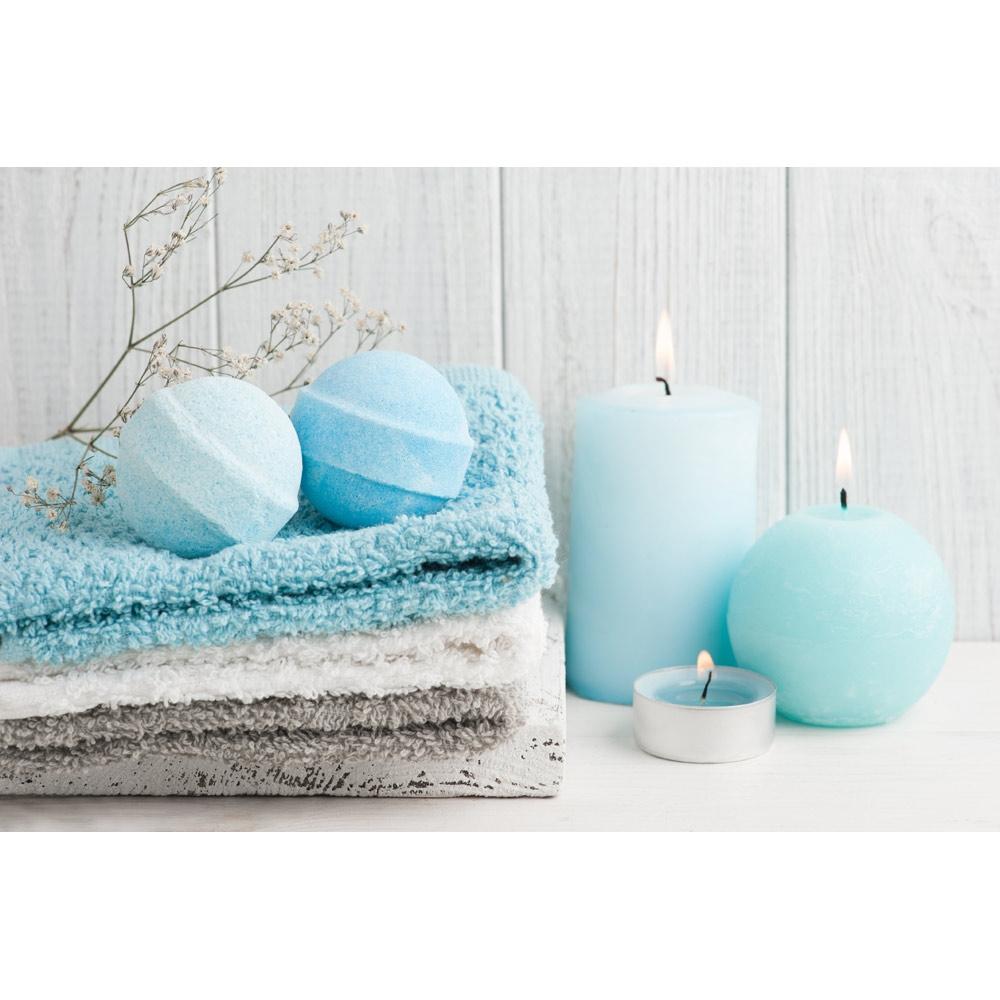 Bath Bombs Kit III. Joc educațional furnizat cu o pungă cadou din hârtie kraft (115 g/m²) Natural