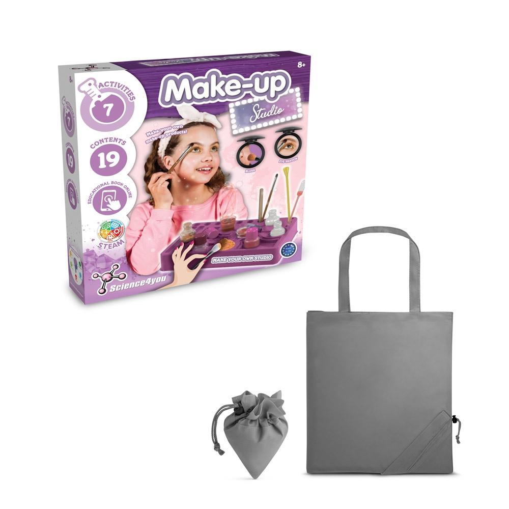 Makeup Studio Kit II. Joc educațional furnizat cu o pungă de cadou pliabilă 190T Gri