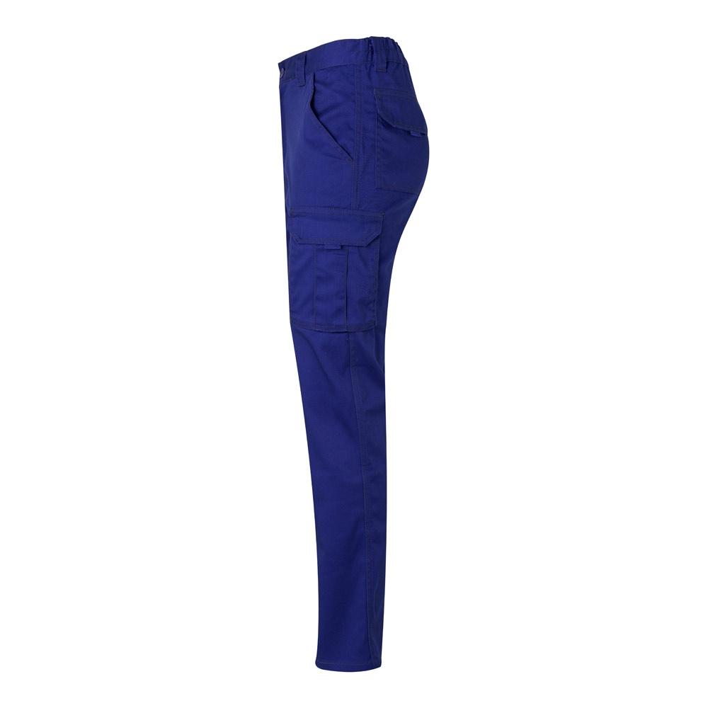 VL LUGH. Pantaloni stretch cu buzunare multiple (240 g/m²), din bumbac (46%), EME (38%) și poliester (16%) Albastru Royal 36