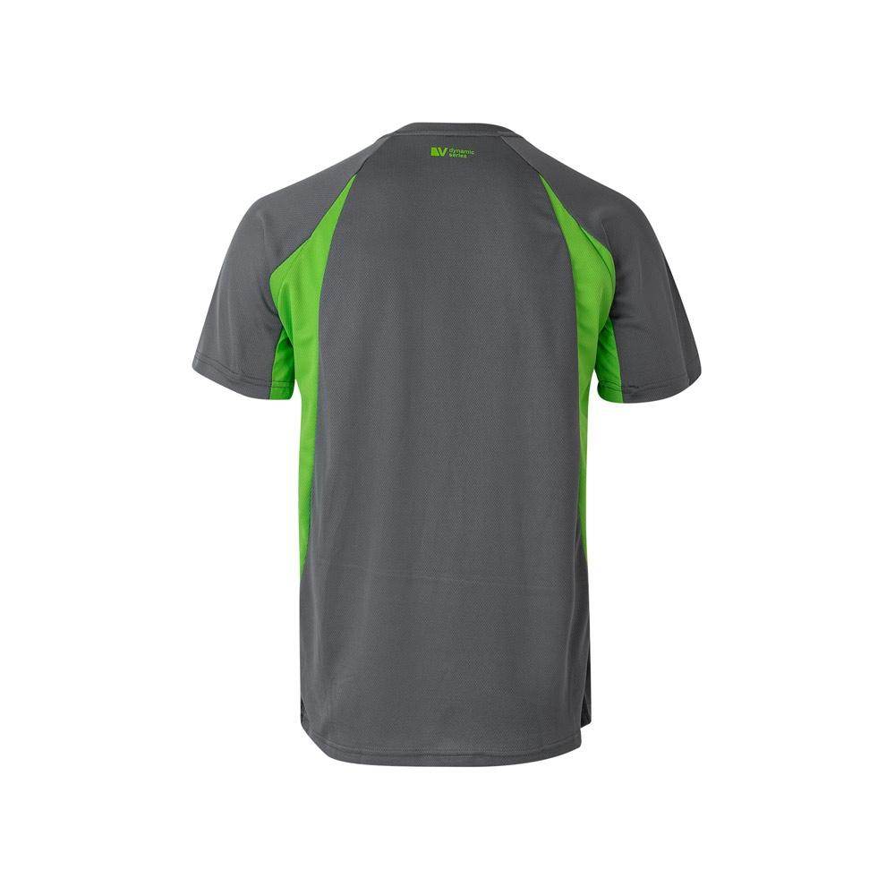 VL SLAYER. Tricou tehnic bicolor bird-eye (160g/m²), din poliester (100%) Gri Verde S